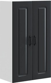 vidaXL Dulap de bucătărie Kalmar Negru 60 x 31 x 100 cm Lemn compozit