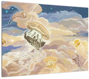 Tablou - Meduză Cerească (70x50 cm)