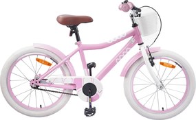 vidaXL Bicicletă pentru Copii 20 Inci pentru 6-11 ani Roz deschis