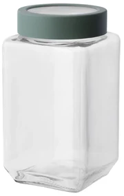 Altom Cutie din sticlă cu capac, 1 l, verde, 1000 ml