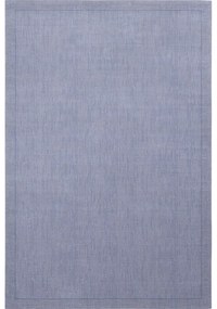 Covor albastru din lână 160x240 cm Linea – Agnella
