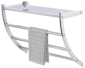 WENKO 15578100 - Suport pentru prosoape PESCARA, 56 x 46 cm, crom lucios