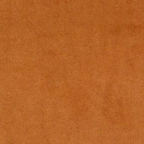 Draperie originală culoarea portocaliu cu inele metalice 140 x 250 cm Lungime: 250 cm