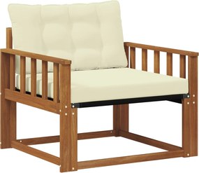vidaXL Set de canapele de exterior Lemn solid de Acacia și Textilene