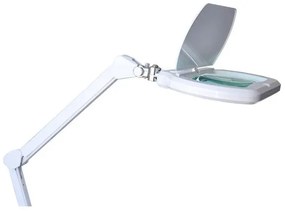 Lampă LED dimabilă de masă cu lupă LED/12W/230V albă