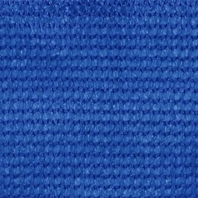 Jaluzea tip rulou de exterior, albastru, 350x140 cm, HDPE Albastru, 350 x 140 cm