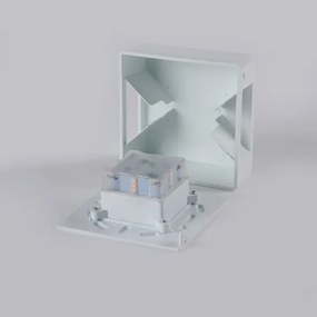 Brilagi - Aplică LED de exterior DOUBLERAY LED/6W/230V albă IP54