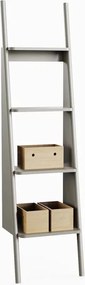 Etajera cu 4 rafturi gri Krofam Dukla 152 cm