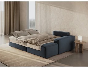 Colțar albastru extensibil (cu colț pe partea dreaptă) Jodie – Micadoni Home