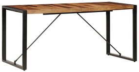247419 vidaXL Masă de bucătărie, 160x80x75 cm, lemn masiv de sheesham