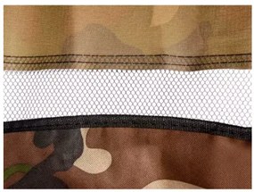 JAKS Scaun de pescuit cu baldachin Panama camo 23672