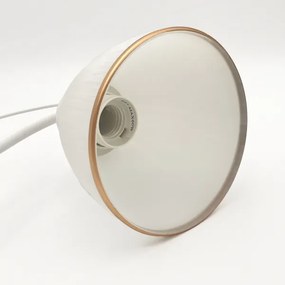 Lustră pe lanț RETRO 2xE27/60W/230V alb mat