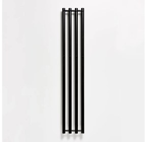 P.M.H. R2B - Radiator portprosop pentru baie ROSENDAL, 350 W, 150 cm, negru