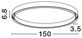 Sistem circular sina magnetica aplicata Breda, React 150cm