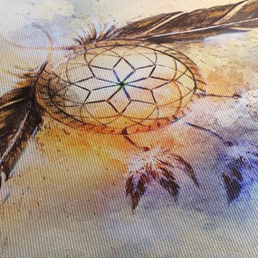 Tablou - Captator de vise cu pene (120x50 cm)