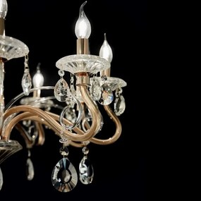 Lustră pe cablu Ideal Lux NEGRESCO 8×E14/40W/230V