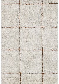 Covor crem lavabil/țesut manual din bumbac 170x240 cm Mosaic – Lorena Canals