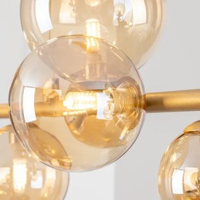 Lustră LED pe cablu Brilagi MILLA 10xG9/3W/230V auriu