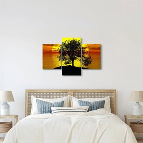 Tablou - Silueta copacilor (90x60 cm)