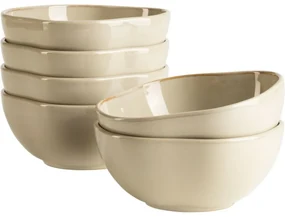 Mäser Set de boluri Cordelia Sand 16 cm, 6 buc.