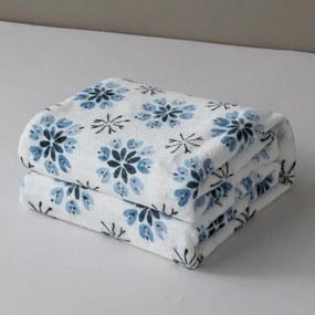 Patura cocolino ICY FLAKES, alba Dimensiune: 200 x 220 cm