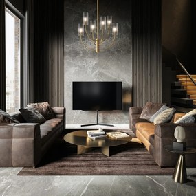 Lustra, Candelabru modern in stil retro Arco
