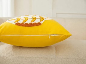 Husa pentru perna VAZONIE 45x45 cm, galben