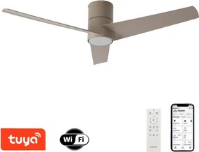 ZEVENTI BARROSA Ventilator de tavan LED, 18W/230V, Wi-Fi Tuya + telecomandă