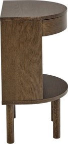 Noptieră în culoare naturală închisă cu aspect de lemn de stejar Paron – Actona