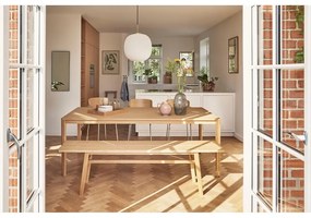 Tavă de servit de servire din lemn 35x45 cm Structure – Hübsch