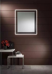 Oglinda dreptunghiulara LED Dubiel Vitrum Lumineo Alfa 60x80 cm