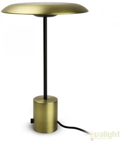 Veioza LED design deosebit HOSHI aurie/negru 28387