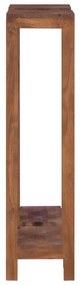 Suporturi de plante, 2 piese, 25x25x100 cm, lemn masiv de tec 2