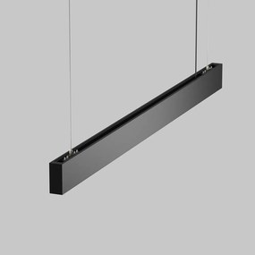 Lustra LED ajustabila design liniar tehnic BASIS negru
