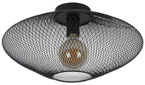 Plafonieră MESH 1xE27/40W/230V neagră Lucide 21123/45/30