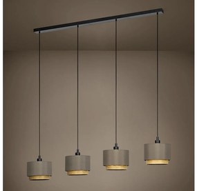 Lustră pe cablu Eglo 390121 MARCHENA 4xE27/40W/230V maro
