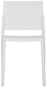Scaun din plastic KOSTAS, alb