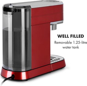 Klarstein Futura, espressor, 20 bar, 1450 W, 1,25 l, oțel inoxidabil