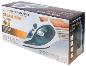Fier de calcat Esperanza EHI002 Slider Ceramic 2200W Alb / Albastru