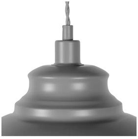 Lucide 34400/29/36 - Lampa suspendata ISLA 1xE14/40W/230V gri