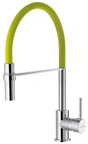 Baterie bucatarie Invena Kameleon Sink verde - crom