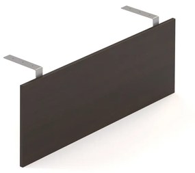 Panou de acoperire Creator pentru masa 160 cm, maner alb, wenge