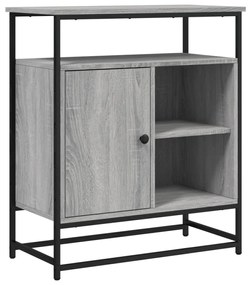 vidaXL Servantă, gri sonoma, 69x35x80 cm, lemn prelucrat