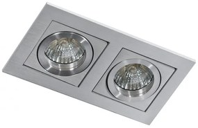 Spot incastrat tavan/plafon PACO 2 aluminiu