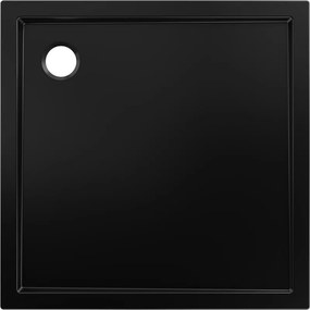 Mexen Flow brodzik pătrat slim 120 x 120 cm, negru mat - 46S701212