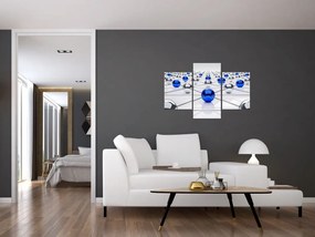 Tablou cu caii legați (90x60 cm)