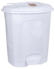 Orion Coș de gunoi cu pedală 5,5 l, alb