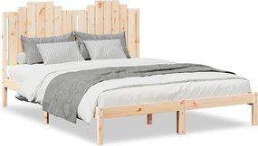 vidaXL Cadru pat foarte lung fără saltea, 160x210 cm, lemn masiv
