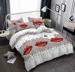 Lenjerie de pat din microfibra LIPSY albă Dimensiune lenjerie de pat: 70 x 80 cm | 140 x 200 cm