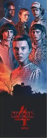 Poster Stranger Things, (53 x 158 cm)